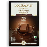 70% Cocoa Intense Dark Chocolate Classic - 50g/100g/200g
