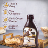 DIY Drinking Chocolate Hamper with Mocha/Cinnamon/Cocoa powder, Syrup, mug, marshmallows in a tray