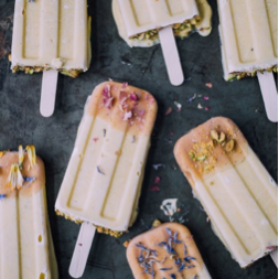 White Chocolate Almond Popsicle