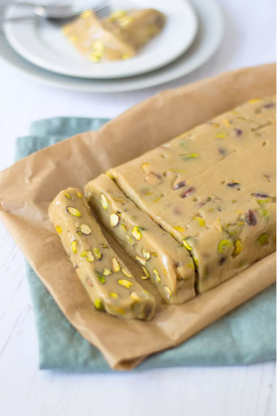 Tahini Pistachio Halvah