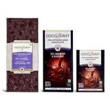 70% Intense Dark Chocolate 30% Cranberry & Blueberry