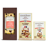 White Chocolate || 30% Cranberry & Blueberry