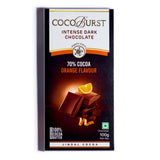 70% Intense Dark Chocolate || Orange Flavour
