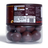 Dark Hazelnutty Whole Hazelnuts || Dark Chocolate Coating - 120g