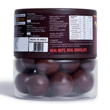 Dark Hazelnutty Whole Hazelnuts || Dark Chocolate Coating - 120g