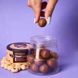 Mocha Hazelnutty Whole Hazelnuts || Mocha Chocolate Coating - 120g