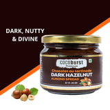 Cocoburst Premium Dark Hazelnut Almond Spread - 300g