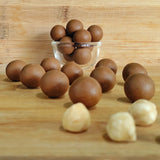 HazelNutty - Whole  Hazelnuts Coated with Mocha Chocolate