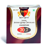 Intense Dark Chocolate || Couverture Buttons – 70.7% (500g)