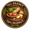 70% Peanuts