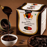 Super Dark Chocolate || Couverture Buttons – 55.5% (500g)