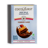 Deep Milk Chocolate Strawberry Flavour