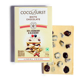White Chocolate 30% Cranberry & Blueberry