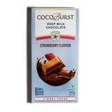 Deep Milk Chocolate Strawberry Flavour