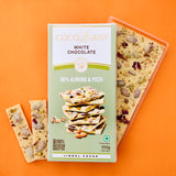White Chocolate  || 30% Almond & Pista