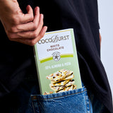 White Chocolate  || 30% Almond & Pista