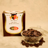 Semi-Sweet Dark Chocolate || Couverture Buttons – 46.5% (500g)