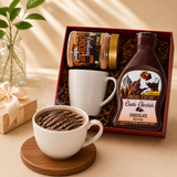DIY Drinking Chocolate Hamper with Mocha/Cinnamon/Cocoa powder