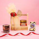 Chocolate Romance Basket- Hazelnut, Mocha & Berry Love