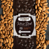 70% Intense Dark Chocolate 30% Almonds - 100g/200g