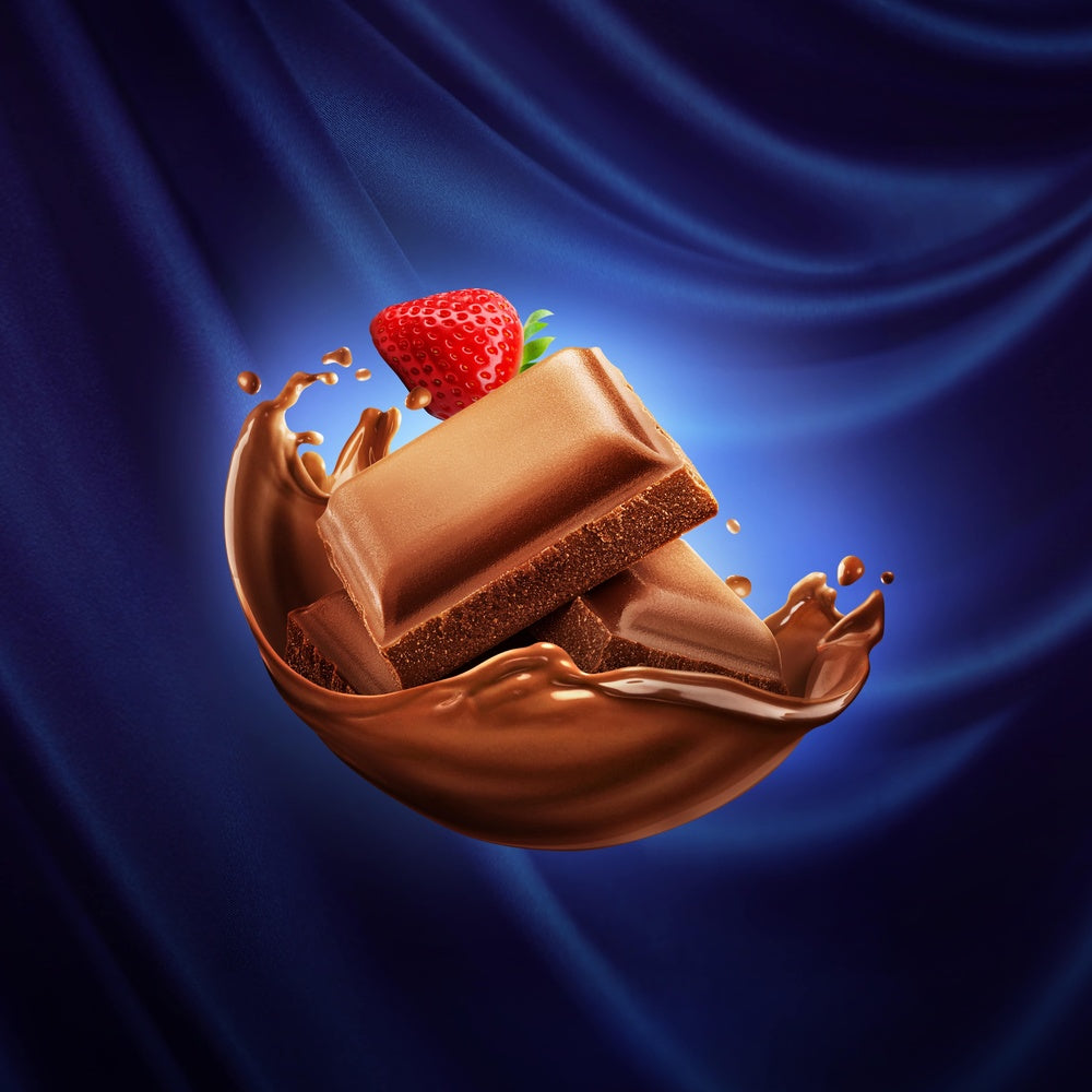 Deep Milk Chocolate Strawberry Flavour