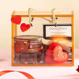 Choco-Nut Love- Dark & Strawberry Valentine's Gift Box