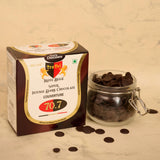 Intense Dark Chocolate || Couverture Buttons – 70.7% (500g)