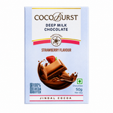 Deep Milk Chocolate Strawberry Flavour