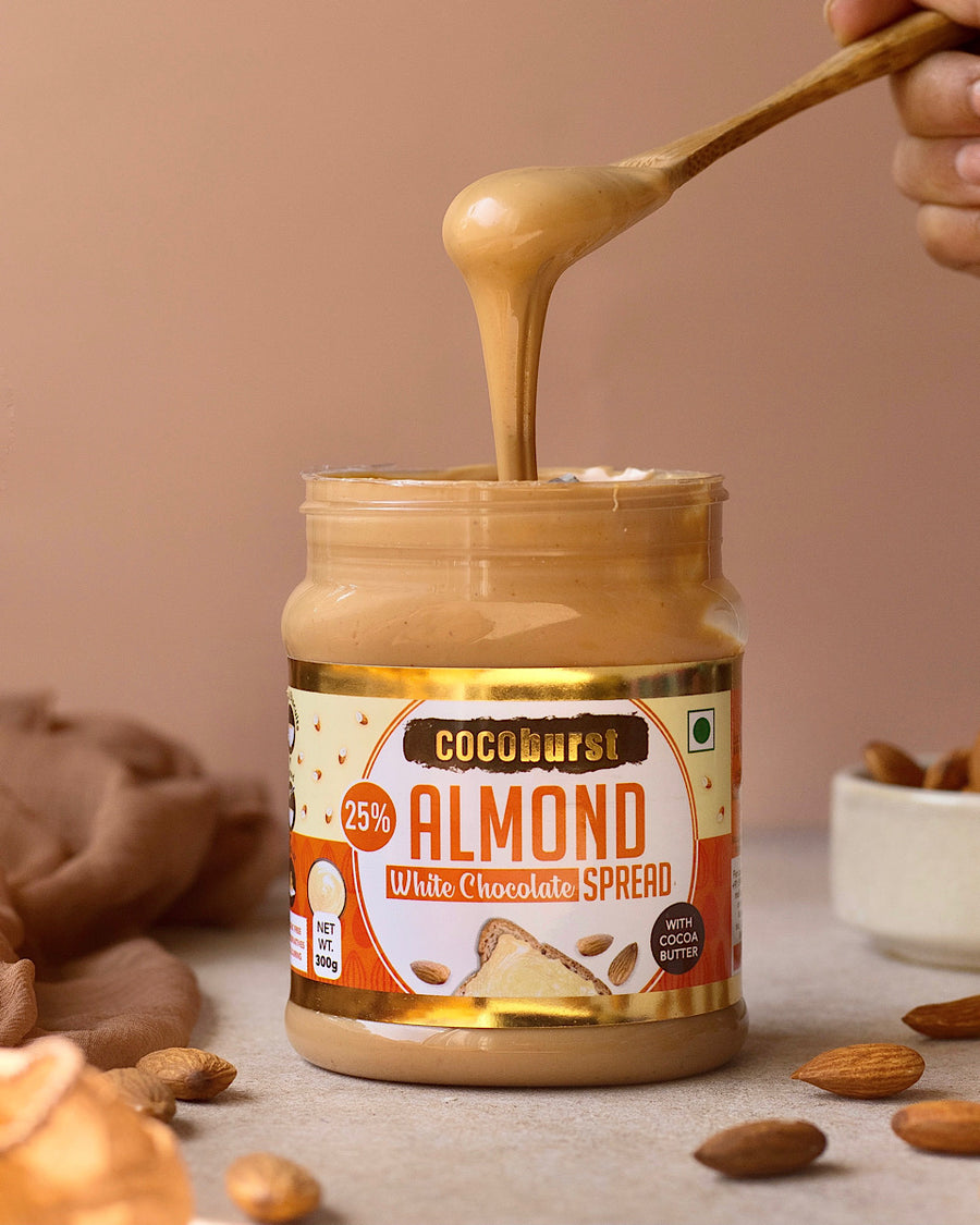 Almond White Chocolate Spread - 300gms