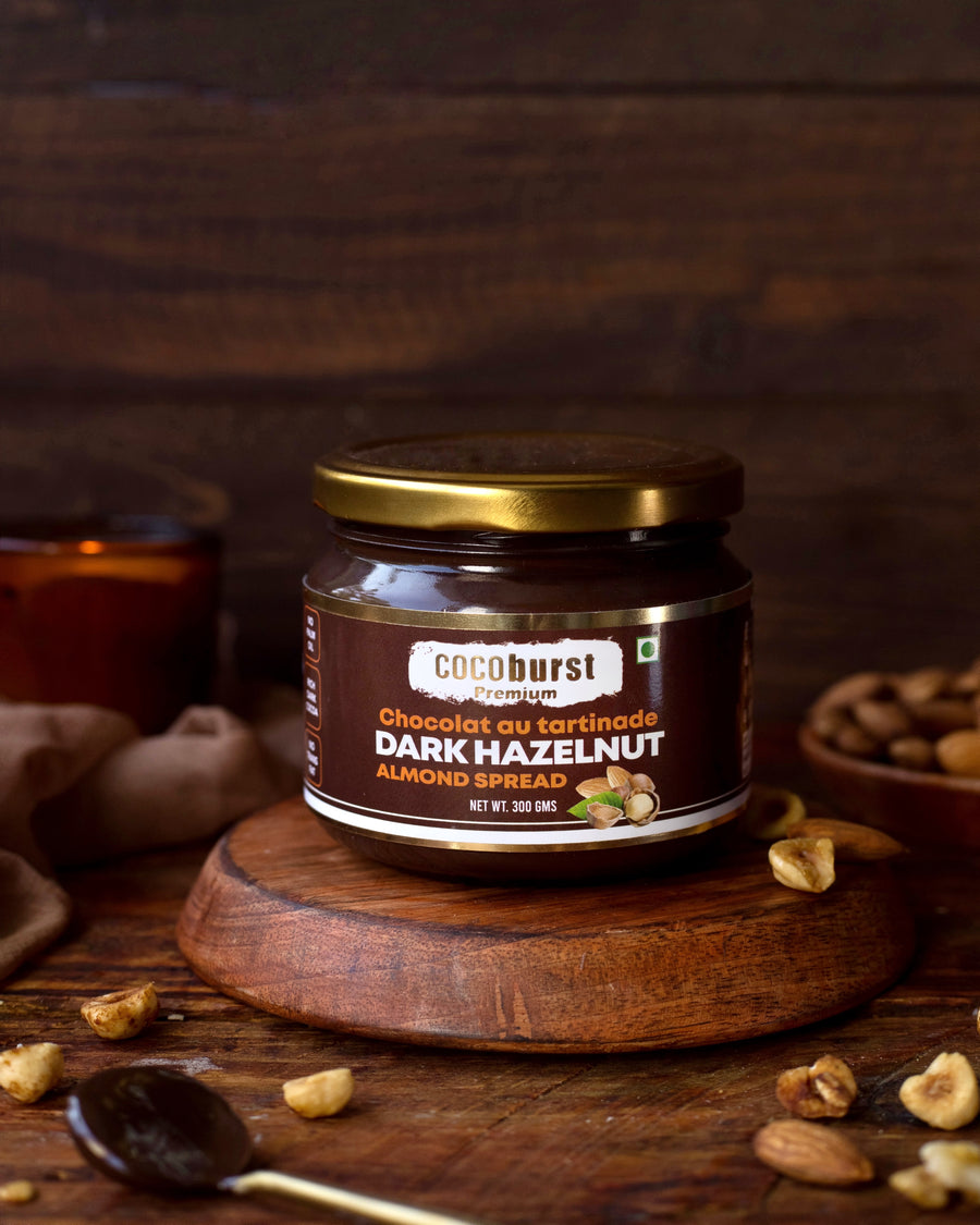 Dark Chocolate Hazelnut Almond Spread - 300gms