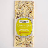 White Chocolate 30% Almond & Pista - 50g/100g/200g