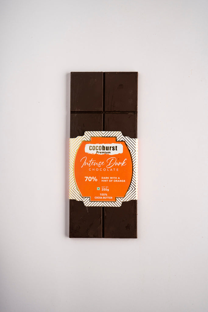 Intense Dark Chocolate with a hint of Orange - 200gms